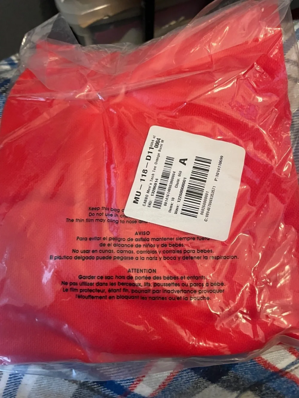 Champion Orange Burst Performance Top - Picture 3 of 3